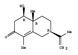 (4R)-4,4a,5,6,7,8-Hexahydro-4β-hydroxy-1,4aβ-dimethyl-7β-(1-methylethenyl)naphthalen-2(3H)-one