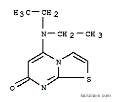 Molecular Structure of 105124-01-4 (5-(diethylamino)-7H-[1,3]thiazolo[3,2-a]pyrimidin-7-one)
