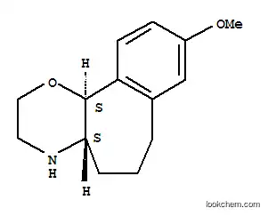Molecular Structure of 105124-36-5 ((4aS,11bS)-9-methoxy-2,3,4,4a,5,6,7,11b-octahydrobenzo[6,7]cyclohepta[1,2-b][1,4]oxazine)