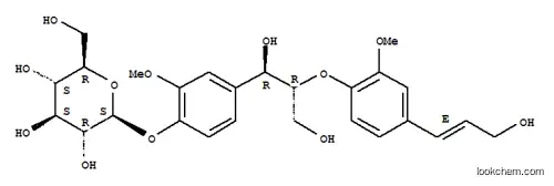 Molecular Structure of 105279-09-2 (b-D-Glucopyranoside,4-[(1R,2R)-1,3-dihydroxy-2-[4-[(1E)-3-hydroxy-1-propen-1-yl]-2-methoxyphenoxy]propyl]-2-methoxyphenyl)