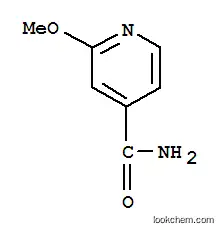 Molecular Structure of 105612-50-8 (2-METHOXYISONICOTINAMIDE)
