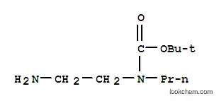 Molecular Structure of 105628-64-6 ((2-AMINO-ETHYL)-PROPYL-CARBAMIC ACID TERT-BUTYL ESTER)
