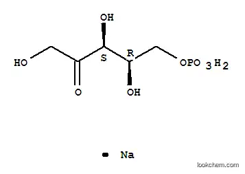 Molecular Structure of 105931-44-0 (D-XYLULOSE 5-PHOSPHATE SODIUM SALT)
