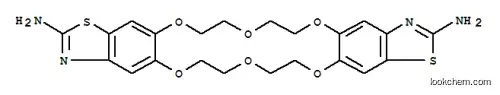 Molecular Structure of 106000-45-7 ([1,4,7,10,13,16]Hexaoxacyclooctadecino[2,3-f:11,12-f']bisbenzothiazole-2,14-diamine,6,7,9,10,18,19,21,22-octahydro- (9CI))