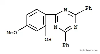 Molecular Structure of 106556-36-9 (Phenol, 2-(4,6-diphenyl-1,3,5-triazin-2-yl)-5-methoxy-)