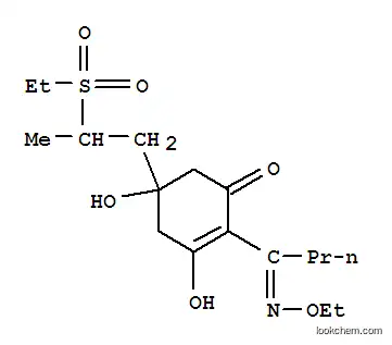 Molecular Structure of 106613-06-3 (SETHOXYDIM 5-OH-M-SO2)