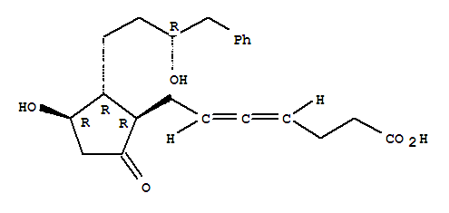 4,5-Heptadienoic acid,7-[(1R,2R,3R)-3-hydroxy-2-[(3R)-3-hydroxy-4-phenylbutyl]-5-oxocyclopentyl]-