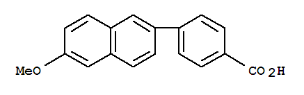 Benzoic acid,4-(6-methoxy-2-naphthalenyl)-