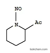Molecular Structure of 107448-67-9 (Ethanone, 1-(1-nitroso-2-piperidinyl)- (9CI))