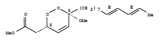 1,2-DIOXIN-3-ACETIC ACID 6-(8,10-DODECADIENYL)-3,6-DIHYDRO-6-METHOXY- ,METHYL ESTER,[3A,6A,6(8E,10E)]-