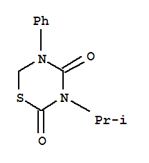 3-isopropyl-5-phenyl-3,4,5,6-tetrahydro-2H-1,3,5-thiadiazolidine-2,4-dione