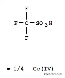 Molecular Structure of 107792-63-2 (Cerium(IV) trifluoromethanesulfonate)