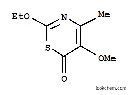 Molecular Structure of 107938-82-9 (6H-1,3-Thiazin-6-one,2-ethoxy-5-methoxy-4-methyl-(9CI))