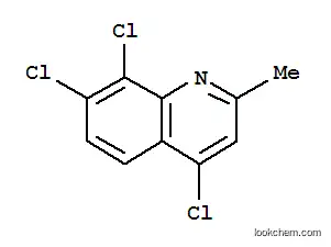 Molecular Structure of 108097-02-5 (2-METHYL-4,7,8-TRICHLOROQUINOLINE)