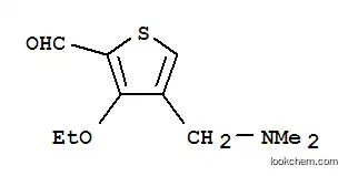 Molecular Structure of 108408-49-7 (2-Thiophenecarboxaldehyde,4-[(dimethylamino)methyl]-3-ethoxy-(9CI))