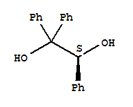 Molecular Structure of 108998-83-0 (1,2-Ethanediol,1,1,2-triphenyl-, (2S)-)