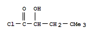 Pentanoyl  chloride,  2-hydroxy-4,4-dimethyl-