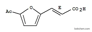 Molecular Structure of 111252-36-9 ((E)-3-(5-Acetyl-furan-2-yl)acrylic acid)