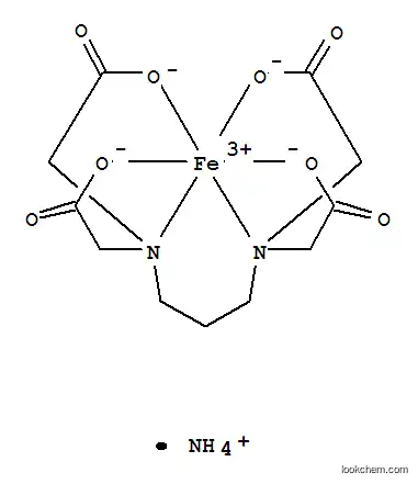Molecular Structure of 111687-36-6 (Ferricammoniom1,3-propylenediaminetetracetatemonohydrate(1,3-pdtasalt))