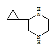 Piperazine, 2-cyclopropyl- (9CI)