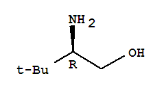 Molecular Structure of 112245-09-7 (1-Butanol,2-amino-3,3-dimethyl-, (2R)-)