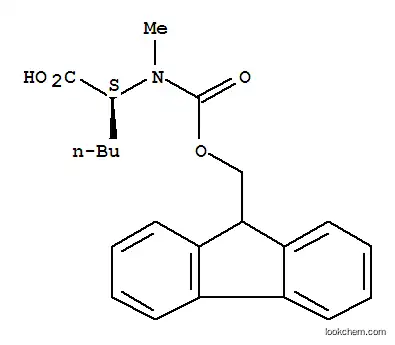 Molecular Structure of 112883-42-8 (FMOC-N-METHYL-L-NORLEUCINE)