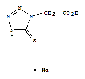 1H-Tetrazole-1-aceticacid, 2,5-dihydro-5-thioxo-, sodium salt (1:1)