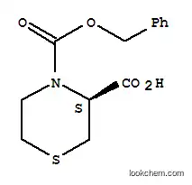 Molecular Structure of 114580-19-7 ((S)-4-CBZ-THIOMORPHOLINE-3-CARBOXYLIC ACID)