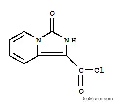 Molecular Structure of 114897-97-1 (Imidazo[1,5-a]pyridine-1-carbonyl chloride, 2,3-dihydro-3-oxo- (9CI))