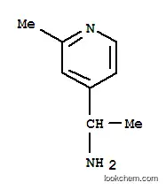 Molecular Structure of 114919-76-5 (4-Pyridinemethanamine,alpha,2-dimethyl-(9CI))