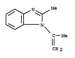 1H-Benzimidazole,2-methyl-1-(1-methylethenyl)-(9CI)
