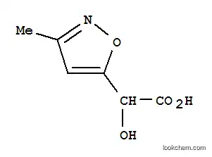 Molecular Structure of 115521-56-7 (5-Isoxazoleaceticacid,-alpha--hydroxy-3-methyl-(9CI))