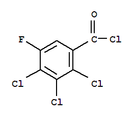 2,3,4-Trichloro-5-Fluorobenzoic Chloride cas no. 115549-05-8 98%