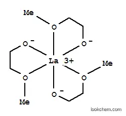 Molecular Structure of 115685-56-8 (LANTHANUM (III) 2-METHOXYETHOXIDE)