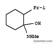 Molecular Structure of 115886-68-5 (Cyclohexanol,1-(methylamino)-2-(1-methylethyl)-(9CI))