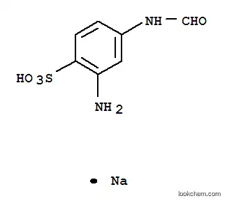 Molecular Structure of 116293-77-7 (2-amino-4-formamidobenzenesulfonic acid)