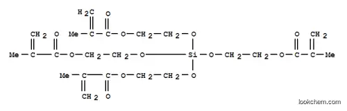 Molecular Structure of 116491-91-9 (TETRAKIS(2-METHACRYLOXYETHOXY)SILANE)