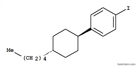 Molecular Structure of 116963-80-5 (1-IODO-4-(TRANS-4-N-PENTYLCYCLOHEXYL)BENZENE)