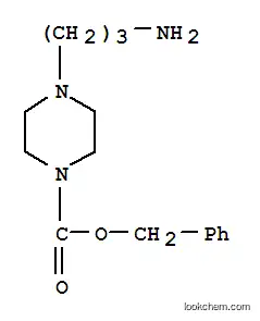 Molecular Structure of 117009-98-0 (3-(4-Cbz-piperazinyl)propanamine)