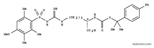 Molecular Structure of 117368-03-3 (BPOC-ARG(MTR)-OH)