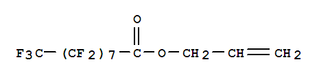 Nonanoic acid,2,2,3,3,4,4,5,5,6,6,7,7,8,8,9,9,9-heptadecafluoro-, 2-propen-1-yl ester(117374-33-1)
