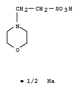 2-(N-Morpholino)ethanesulfonic acid hemisodium salt