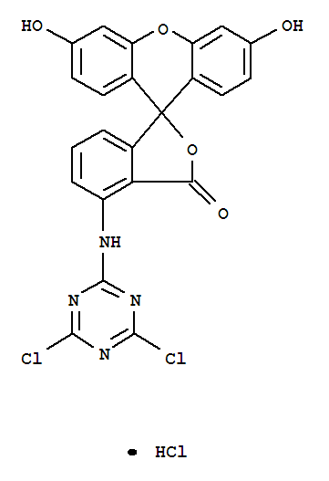 6-((4,6-Dichloro-1,3,5-triazin-2-yl)aMino)-3',6'-dihydroxy-3H-spiro[isobenzofuran-1,9'-xanthen]-3-one hydrochloride