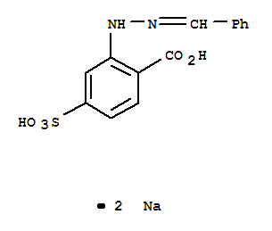 2-[2-(Phenylmethylene)hydrazinyl]-4-sulfobenzoic acid sodium salt(118969-29-2)
