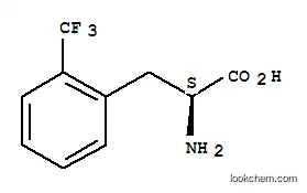 Molecular Structure of 119009-47-1 (2-(TRIFLUOROMETHYL)-DL-PHENYLALANINE)