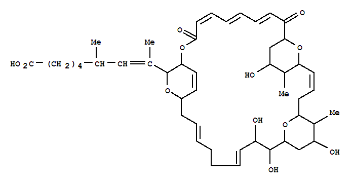 Sorangicin A,33,36-deepoxy-33-hydroxy-36-oxo-, (41E)- (9CI)