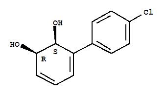 3,5-Cyclohexadiene-1,2-diol,3-(4-chlorophenyl)-, (1R,2S)-rel-