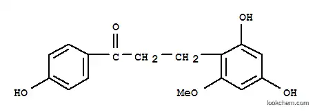 Molecular Structure of 119425-91-1 (1-Propanone,3-(2,4-dihydroxy-6-methoxyphenyl)-1-(4-hydroxyphenyl)-)