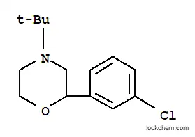 Molecular Structure of 119491-99-5 (4-TERT-BUTYL-2-(3-CHLOROPHENYL)-MORPHOLINE)