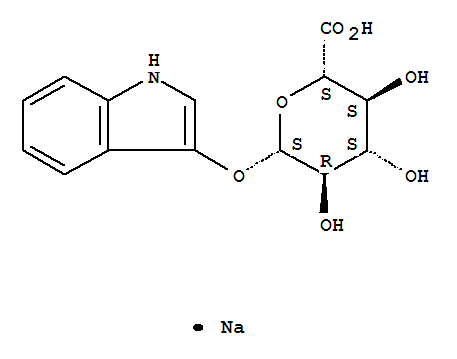3-INDOXYL-BETA-D-GLUCURONIC ACID, SODIUM SALT